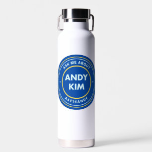 AAPI4Andy Kim Wasserflasche Trinkflasche