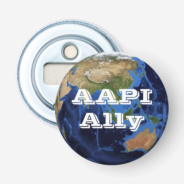 AAPI Ally Flaschenöffner (Vorderseite)