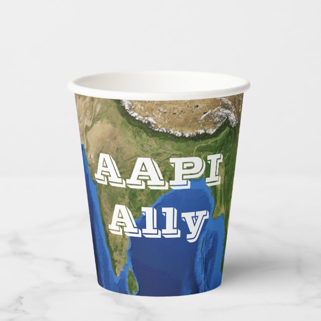 AAPI Ally Pappbecher (Vorderseite)
