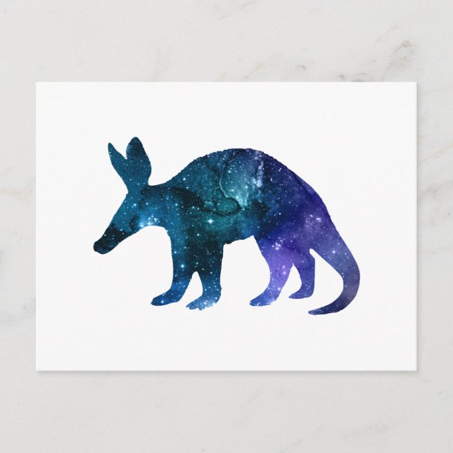 Aardvark Postkarte (Vorderseite)