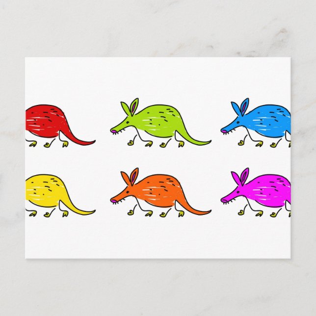 Aardvarks Postkarte (Vorderseite)