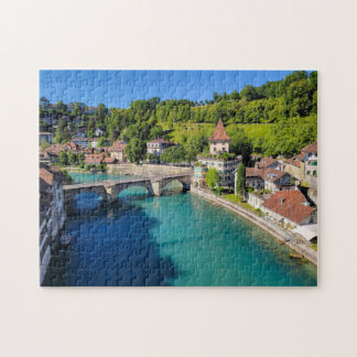 Aare River, Bern, Schweiz Puzzle