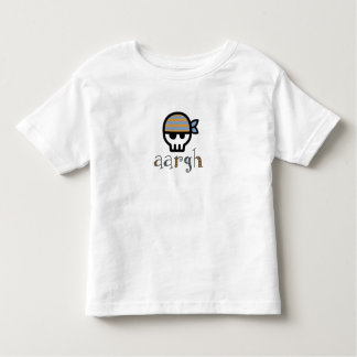 Aargh Boy Pirate Skull Kleinkind T-shirt