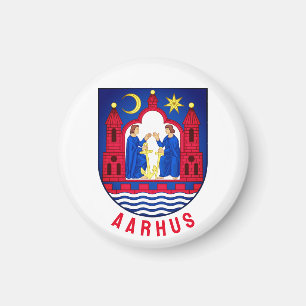 Aarhus coat of arms - DENMARK Magnet