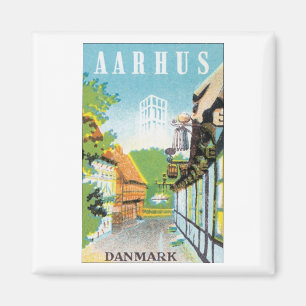 AARHUS, Dänemark Magnet