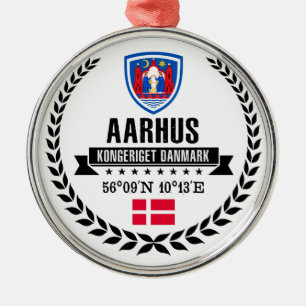 Aarhus Ornament Aus Metall