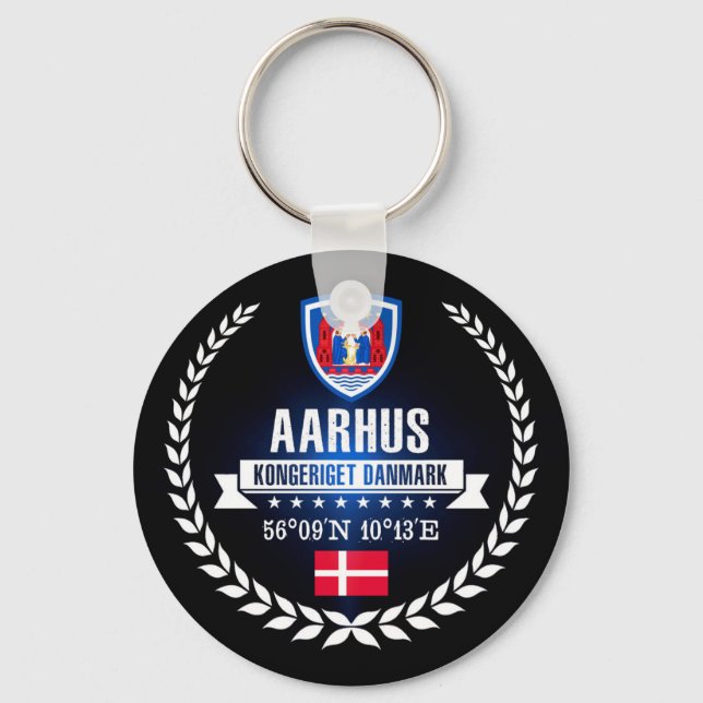 Aarhus Schlüsselanhänger (Vorderseite)