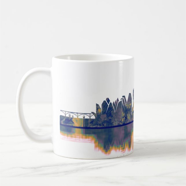 Aarhus Skyline Kaffeetasse (Links)