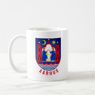 Aarhus-Wappen - DÄNEMARK Kaffeetasse