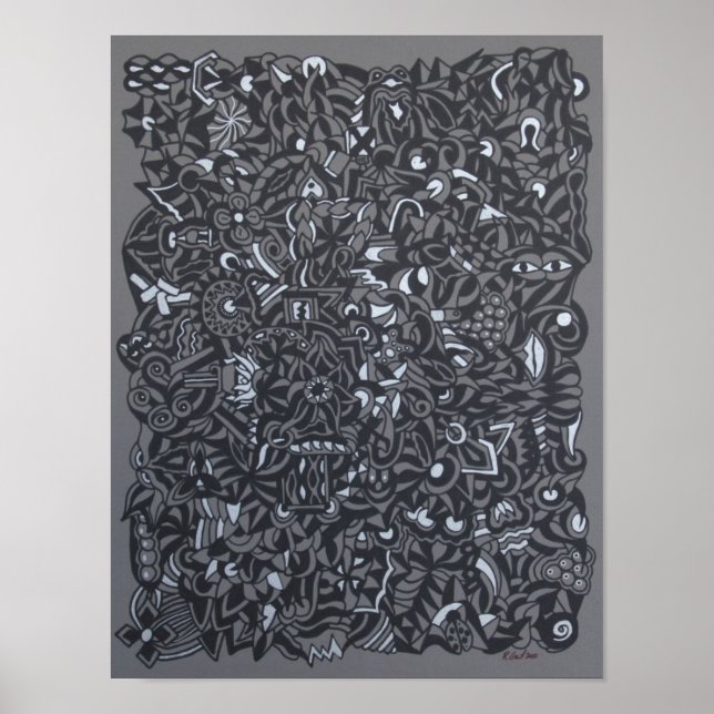 Aaria-Druck Poster (Vorne)