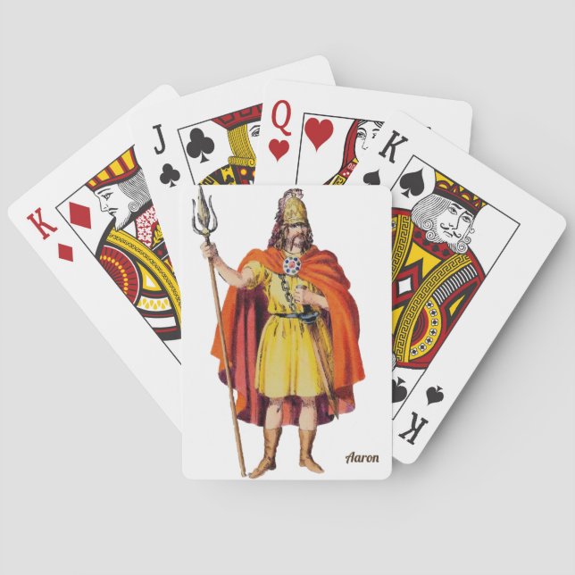 AARON ~ Ancient Briton COSTUME ~ BC 54 ~ Spielkarten (Rückseite)