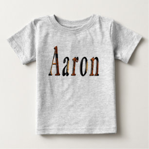 "Aaron and the Game of Glory" Sein Name Baby T-shirt
