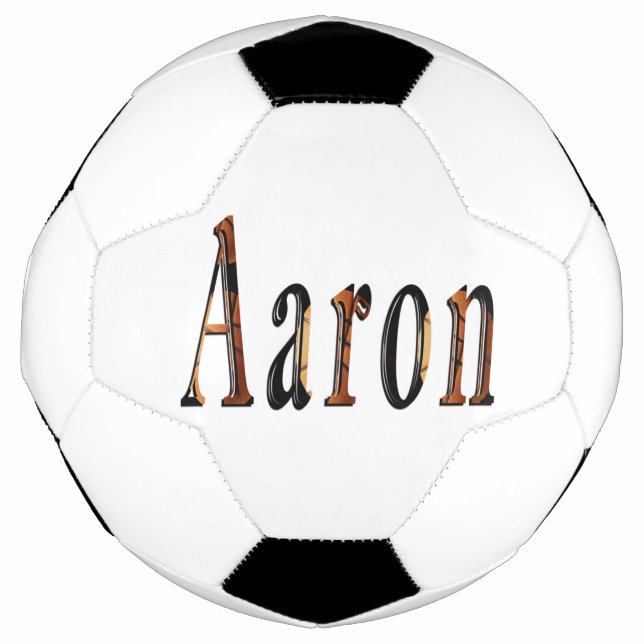 "Aaron and the Game of Glory" Sein Name Fußball (Vorderseite)