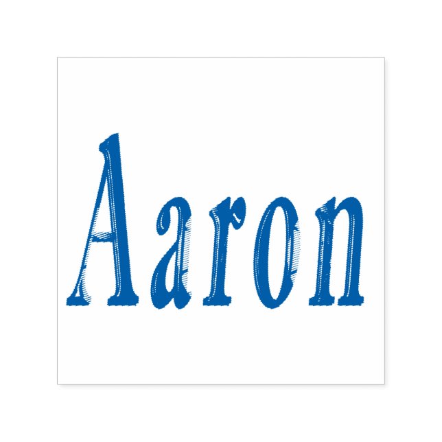 "Aaron and the Game of Glory" Sein Name Permastempel (Design)