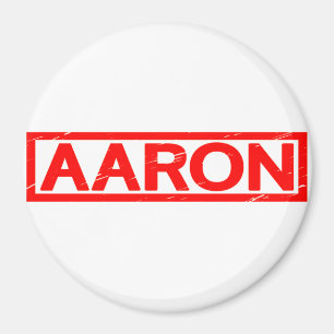 Aaron Briefmarke Magnet