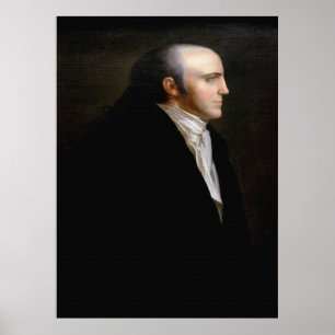 AARON BURR Portrait von John Vanderlyn Poster