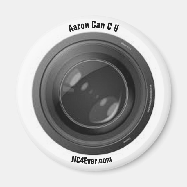 Aaron Can C U Magnet (Vorne)