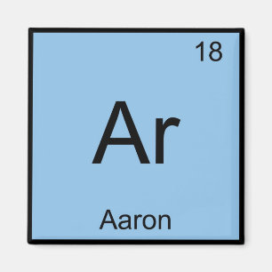 Aaron Chemie Element Symbol Periodensystem Name Magnet