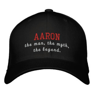 Aaron der Mann, der Mythos, die Legende Bestickte Baseballkappe