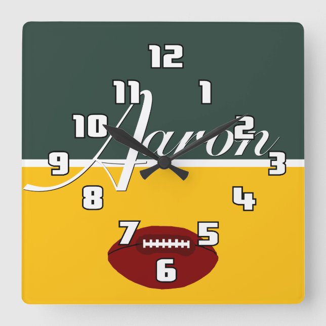 Aaron Football Limone Uhr (Vorderseite)