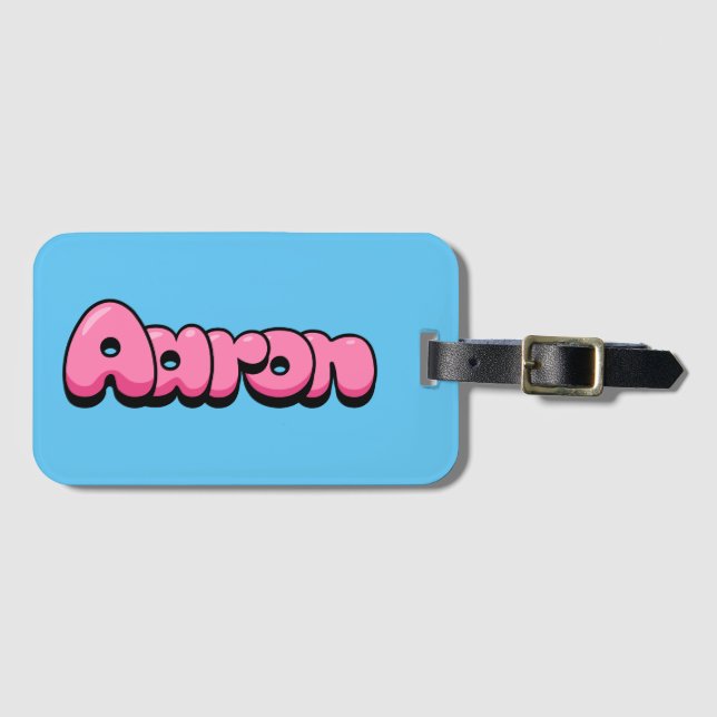 Aaron Gepäckanhänger (Vorderseite (Horizontal))