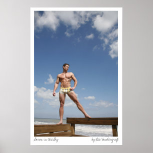 Aaron in Sky von Lee Vandergrift Poster