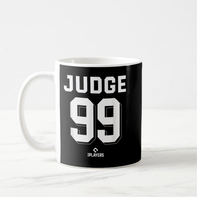 Aaron Judge 99 New York Baseball Player MLBPA Spor Kaffeetasse (Links)