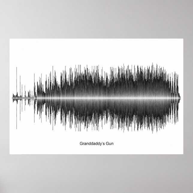 Aaron Lewis Granddaddys Gewehr Poster (Vorne)