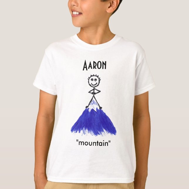 Aaron Name Bedeutung T-Shirt (Vorderseite)