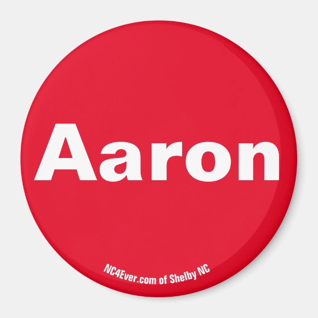 Aaron Red Magnet (Vorne)