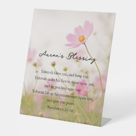 Aarons Segen Sockelschild