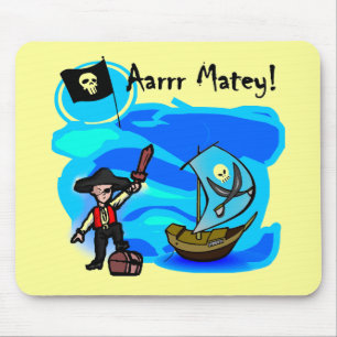Aarrr Matey T-Shirts und Geschenke Mousepad
