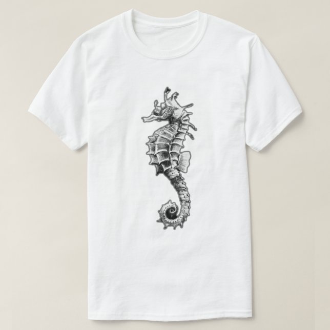 Aart Lined Seepferd T-Shirt (Design vorne)