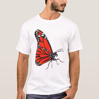 Aart Painted Monarch Butterfly T-Shirt