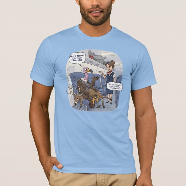 Aas-T-Shirt T-Shirt (Vorderseite)