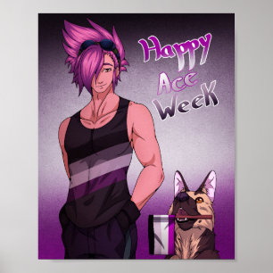 Aasexuelle Priesterfarben Poster