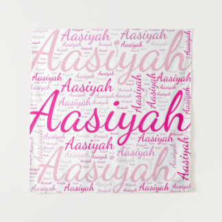 Aasiyah, Namen ohne Grenzen. Wandteppich