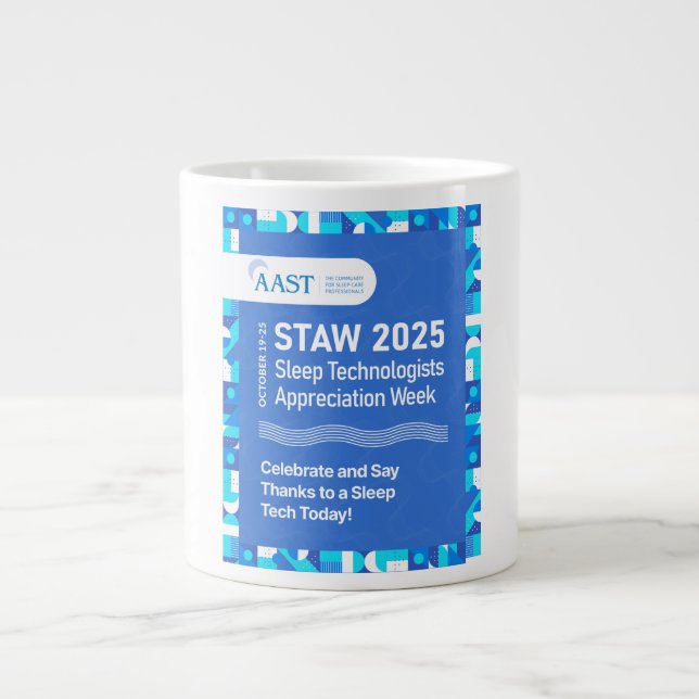 AAST 2025 STAW Riesentasse Jumbo-Tasse (Vorderseite)