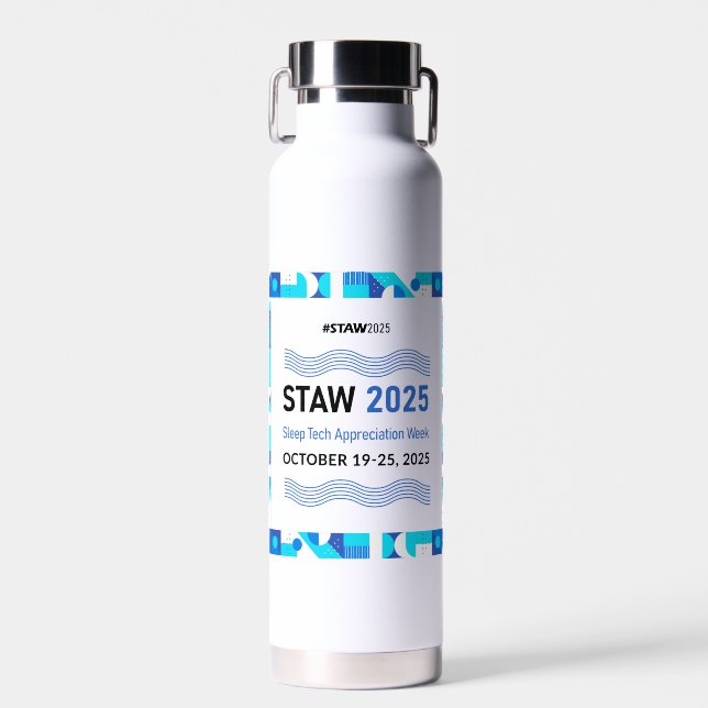 AAST 2025 STAW Water Bottle Trinkflasche (Vorne)