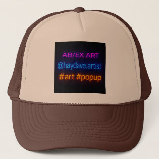 AB/EX Pop-Up Trucker Hat Truckerkappe