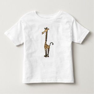 AB, Funky niedliches Giraffen-Cartoon-Shirt Kleinkind T-shirt