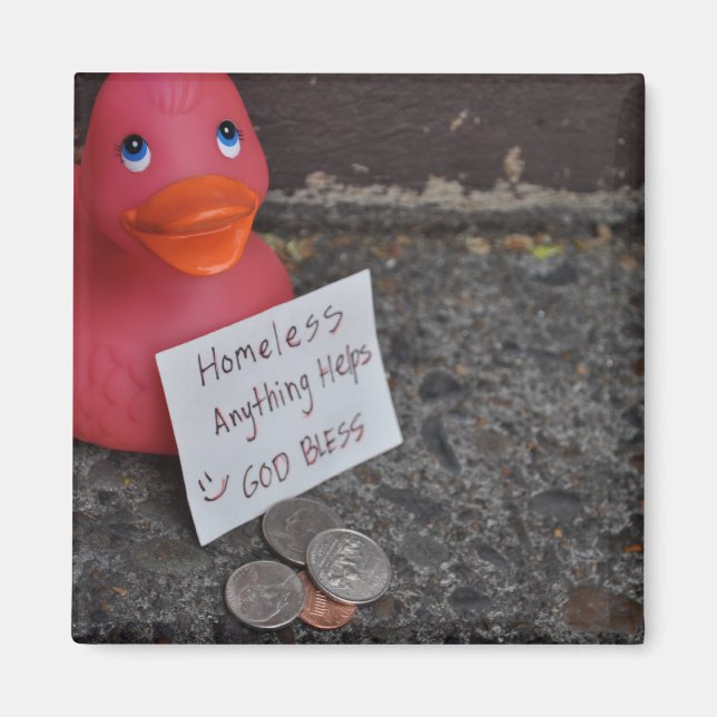 Ab in die Enten Magnet (Vorne)