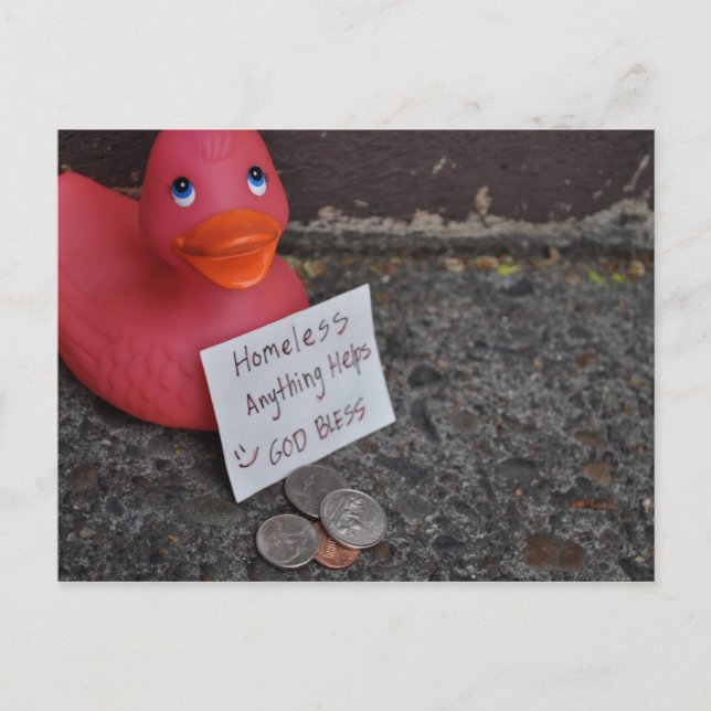 Ab in die Enten Postkarte (Vorderseite)