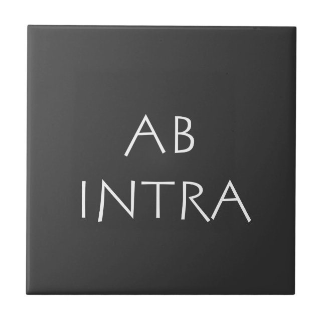 Ab intra fliese (Vorderseite)