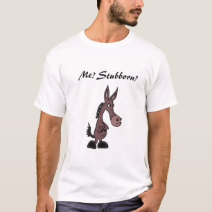 AB, störrischer Maultier-T - Shirt