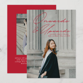 Ab und ab 2 Foto Abschluss Ankündigung