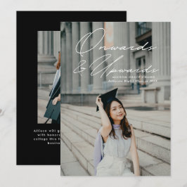 Ab und ab 2 Foto Abschluss Ankündigung