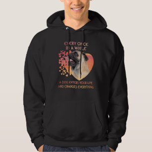 Ab und zu betritt ein Mops das Leben Hoodie