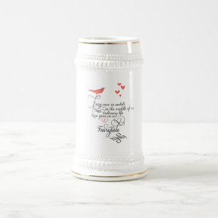 Ab und zu in einem normalen Leben. Bierglas