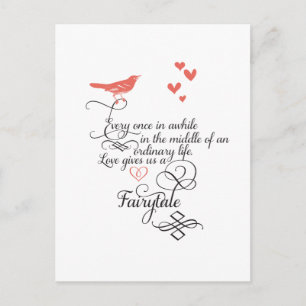 Ab und zu in einem normalen Leben. Postkarte